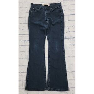Levis 515 Jeans Nouveau Boot Cut WOMENS SIZE 4 Stretch Dark Wash VINTAGE Y2K 90s